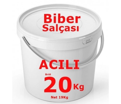 Hatay Köy Acı Biber Salçası --- 20 Kg